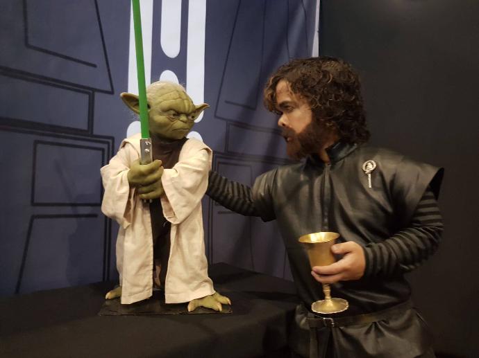 comic con panama yoda tyrion lannister comic con panama yoda tyrion lannister