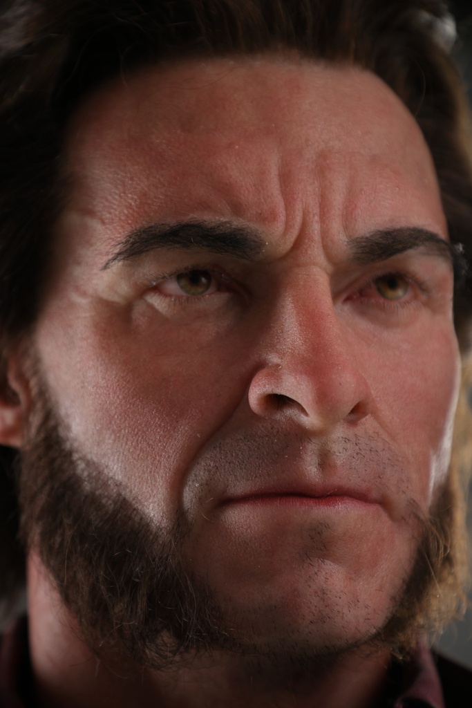 Hugh Jackman 1:1 Lifesize bust by Walt Wizard