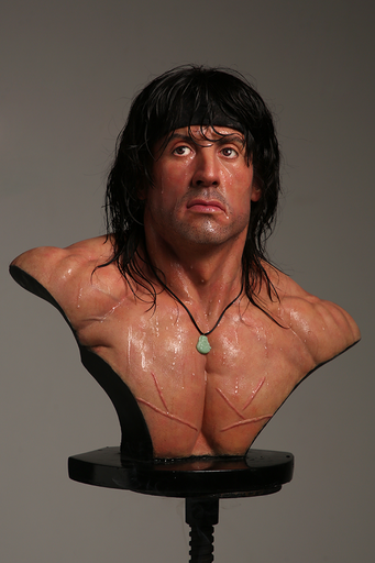 Rambo 1:1 Lifesize Bust by Walt Wizard