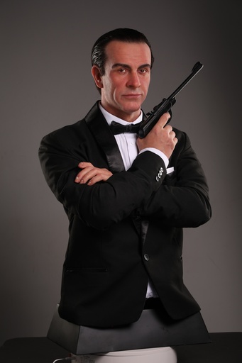 James Bond Lifesize Bust by Walt Wizard